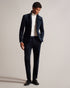 DURHAMT-Trousers-Go bold with DURHAMT. Crafted from Italian cotton, these corduroy trousers offer comfort and style in one. They have pockets for your essentials and kick tape on the hem for added durability. Corduroy trousers Slim fit Italian cotton Pockets Kick tape on hem Zip fastening with hook and bar Matching jacket: DURHAMJ- Ted Baker Romania